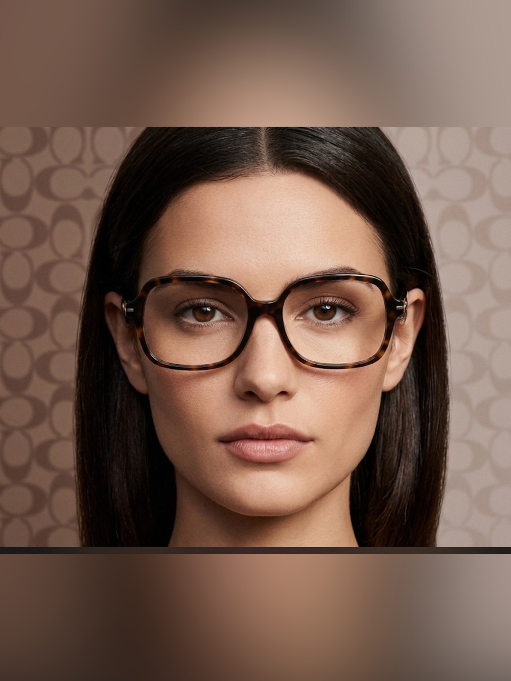 Authentic Coach signature designer prescription eyeglasses frames